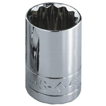 UPC: 0025141437133 | Sk Hand Tool Llc SK43713 .25 in. Drive 12 Point Standard Metric Socket 14mm