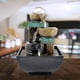 thumbnail image 2 of Fuente de mesa Feng Shui Meditación Cascada Fuente Cascada de interior Estilo 4, 2 of 8