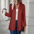 thumbnail image 4 of Guluxicc Women's Lounge Jackets Open Front Long Sleeve Everyday Wear Tops for Spring Summer Casual Outfits, 4 of 8