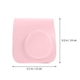 thumbnail image 4 of OULII 1Pack Small Camera Bag in Pink with Photo Storage Pocket for Mini 7+ Instant Film Camera, 4 of 8