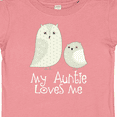 thumbnail image 4 of Inktastic My Auntie Loves Me Owl Boys or Girls Baby T-Shirt, 4 of 5