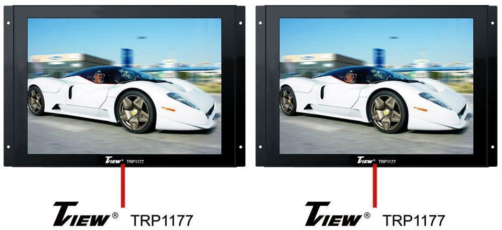 TView TRP1177 11" Raw Flat Panel LCD Screen Car Video Monitor w/ VGA 