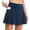 Navy, variant on Skirts for Women Skirt With Pockets Inner Skorts Tennis Elastic Shorts Women Sports Skirts Modern Activewear Lightweight Performance For Warm Weather Pink M