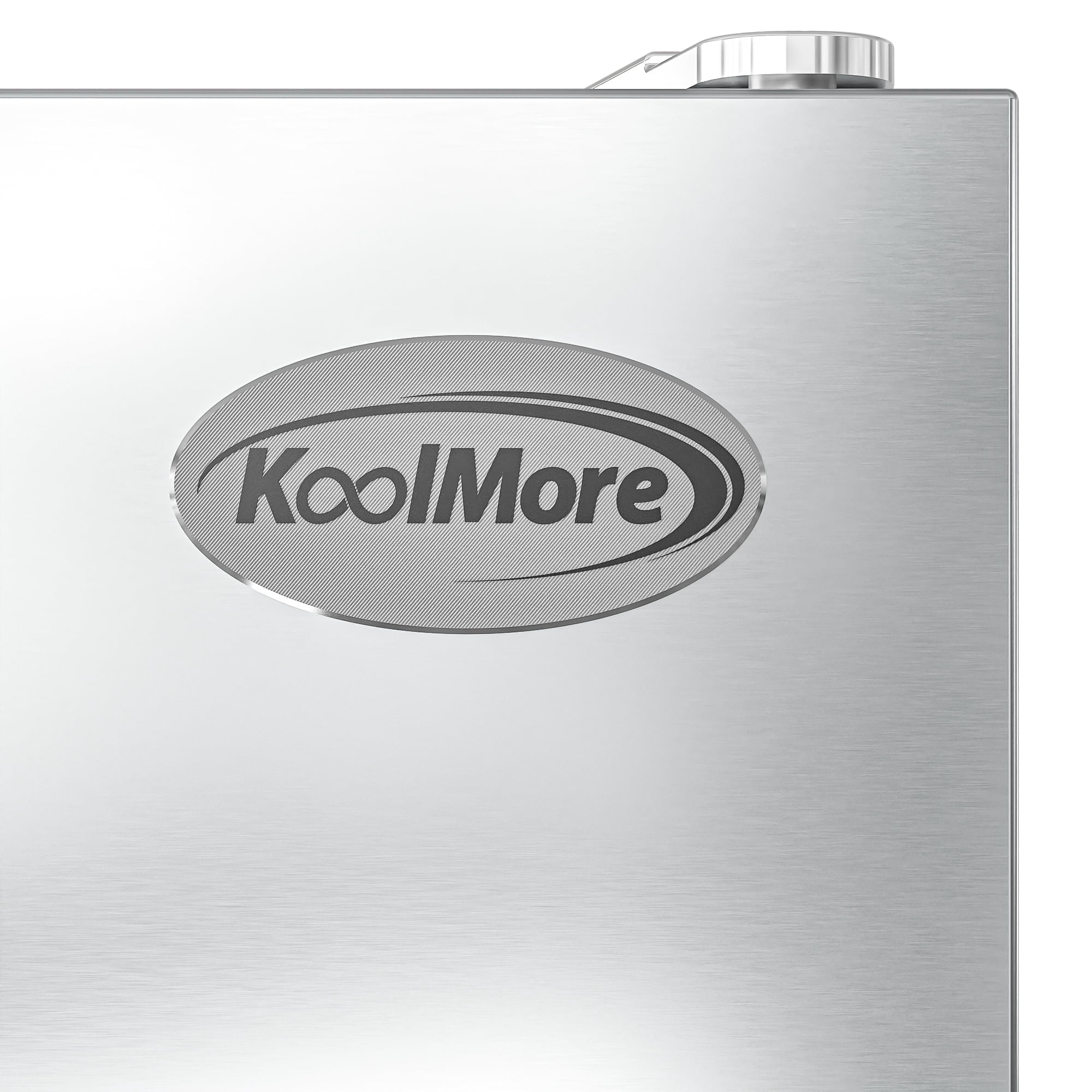KoolMore 25 in. Commercial Stainless Steel 1-Door Reach-In Freezer, 12 cu. ft