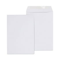 Universal UNV40104 6.5 in. x 9.5 in. 24 lb. #1-3/4 Square Flap Gummed Catalog Envelope - White (500/Box)