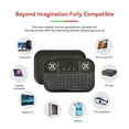 thumbnail image 4 of Backlit Mini Keyboard With Touchpad Backlit Portable Keyboard With Remote Control  2.4ghz Mini Keyboard Mini  Keyboard With Touchpad 2.4GHz Mini   Keyboard With Touchpad Backlit, 4 of 8