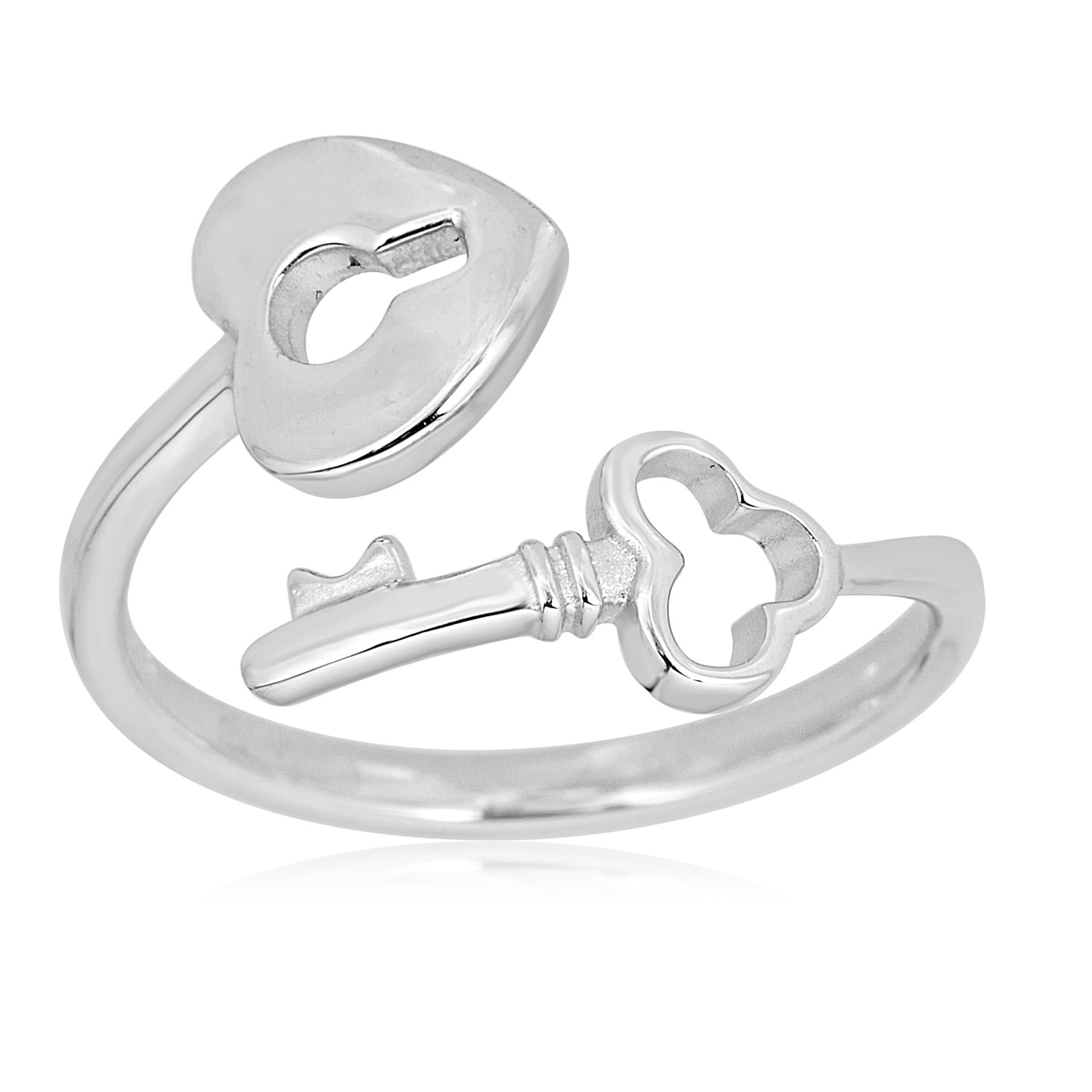 Open Hearts Toe Ring Sterling Silver 925 Fashion Beach Adjustable Fine Jewelry 