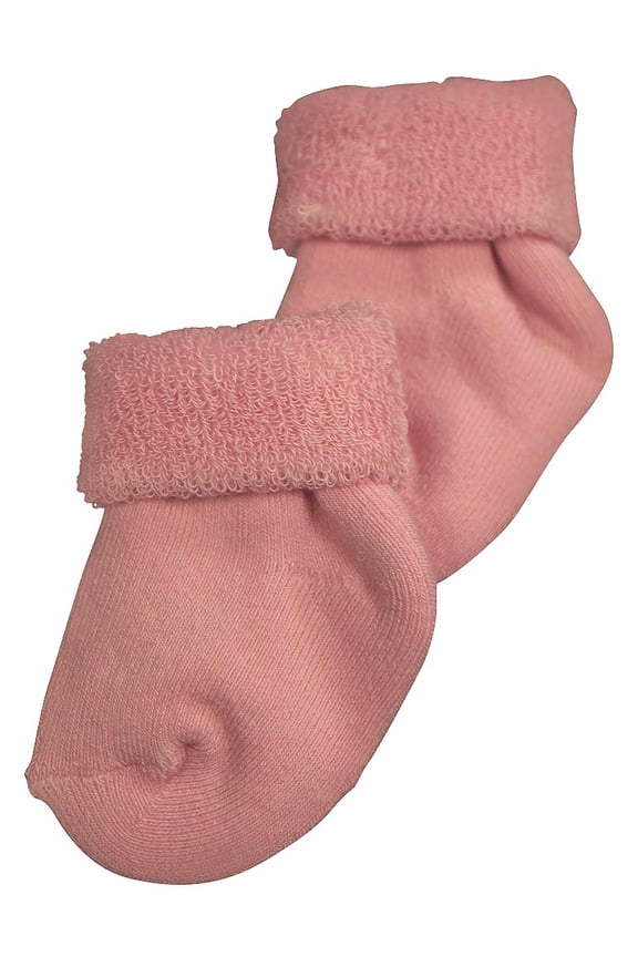 - Little Girls' Bootie Sock 31862-6-12Months (PINK)