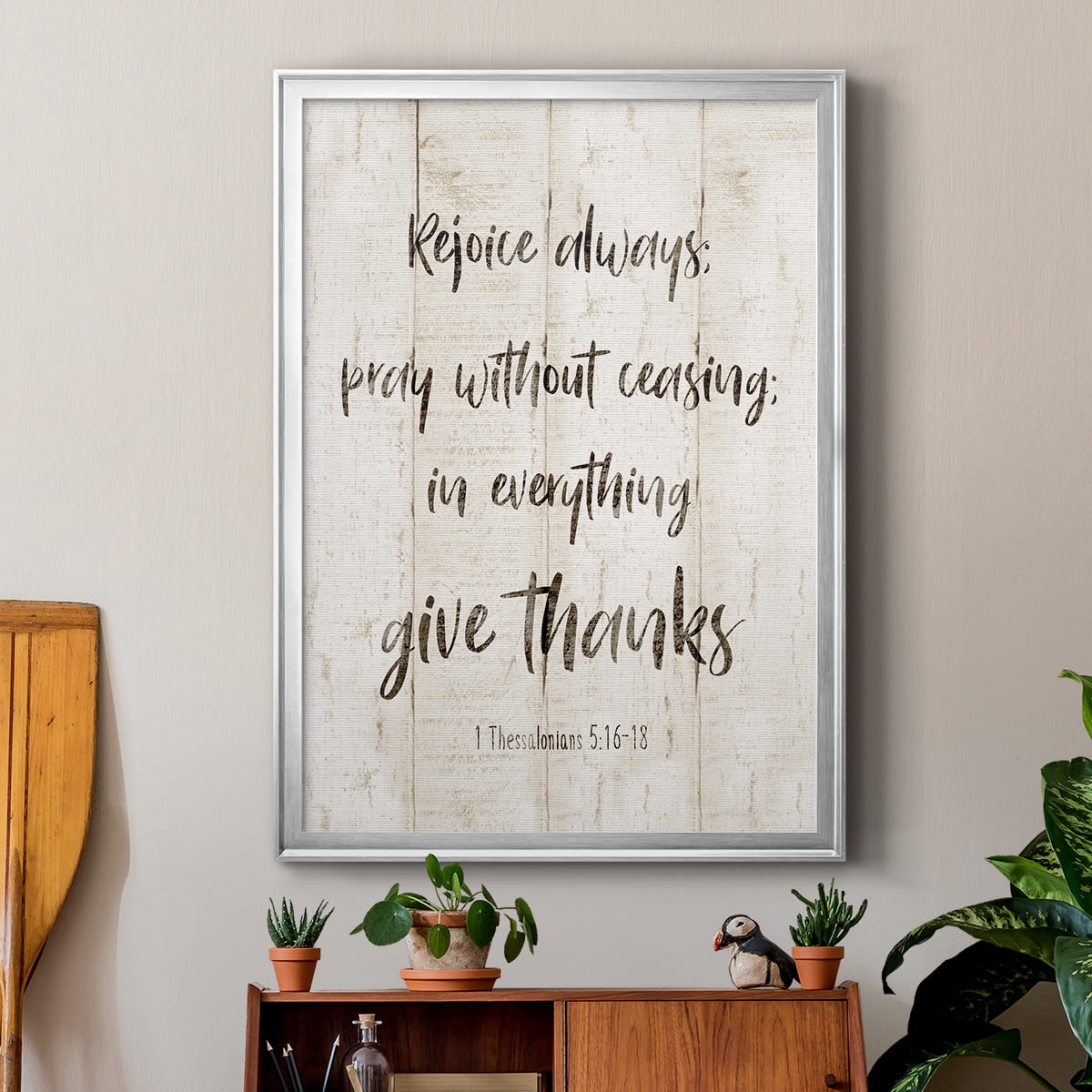 Rejoice Always Premium Classic Framed Print - Ready to Hang