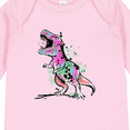 thumbnail image 4 of Inktastic Graffiti Paint Splatter T-Rex Boys or Girls Long Sleeve Baby Bodysuit, 4 of 5