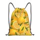 thumbnail image 1 of Fotbe Yellow Limes Bolsa Mochila con Cordón Estampada, Bolsa de Gimnasio Deportiva, Bolsa Cinch, Bolsa con Cordón para Hombres y Mujeres-Medium, 1 of 6