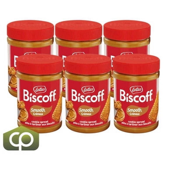 Lotus Biscoff Cookie Spread, 720 g (6/Case) - Creamy, Non-GMO