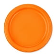thumbnail image 6 of (6 pack) Disposable Paper Plates, 7", Tangerine, 24 Count, by Way To Celebrate, 6 of 6