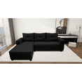 thumbnail image 2 of Sala Esquinera El Bazar Store Demeter Negro 210x160 cm Tela Lino nacional Modular, 2 of 6