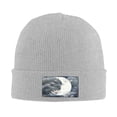 thumbnail image 3 of ZICANCN Bonnet Tricoté-Moon Boy Books Bonnet d'Hiver Doux Chaud Classique pour Hommes Femmes Nuages Lanterne Lecture Rêve, 3 of 6