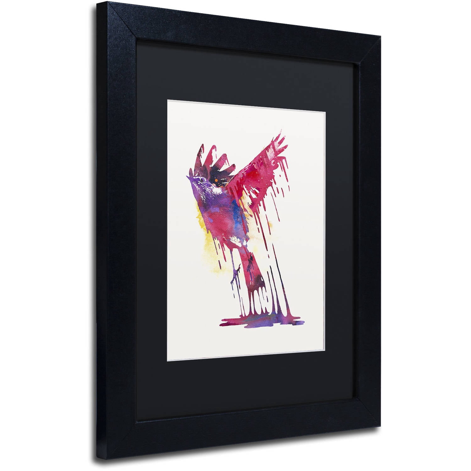 Trademark Fine Art 'The Great Emerge' Canvas Art by Robert Farkas, Black Matte, Black Frame