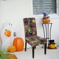 thumbnail image 5 of BGZLEU Halloween Chair Cover Pumpkins Stretch Washable Removable Dining Chair Slipcovers Protector Cover For Home Hotel Restaurant Kitchen, 5 of 6