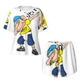 thumbnail image 4 of Lsque Sml Jeffy Women's Short-Sleeved Pajama Set - 2 Piece Soft and Lightweight Sleepwear Set-Small, 4 of 9