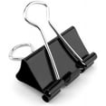 thumbnail image 5 of hotelus Binder Clips, Noir, 12 Count, 5 of 5