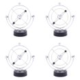 thumbnail image 1 of 4X Motion Escritorio Escultura Juguete - Art Galaxy Planet - Oficina Ejecutiva Magnética Decoración Decoración de Mesa - Hombres Mujeres Alivio del Estrés, 1 of 9