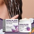 thumbnail image 2 of Sohlplexs Nourishing Restore Hair Mask Diminish Breakage Caring Dry & Damaged Hair Smooths Strengthens & Hydrates, 2 of 5