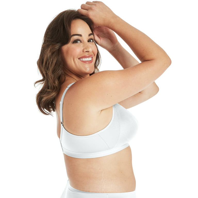 Playtex 18 Hour Active Breathable Comfort Wireless Bra White 44DD
