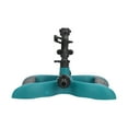 thumbnail image 4 of Watering Sprinkler, Automatic Sprinkler Rubber-coated Base Easy To Use Convenient  For Nurseries For Watering Lawns For Gardens Dark Green, 4 of 8