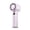 Purple, variant on PSVFUJZ Turbo Fan Portable Handheld Ice Cooling Fan Mini Wireless Rechargeable Cooler with Colorful Light Compact Quiet Cooling Device for Outdoor Travel Camping Hiking Patio Office Home Daily Use