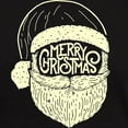thumbnail image 3 of CafePress - Merry Christmas Santa Dark T Shirt - Men's Classic Graphic Cotton T-Shirt, 3 of 4