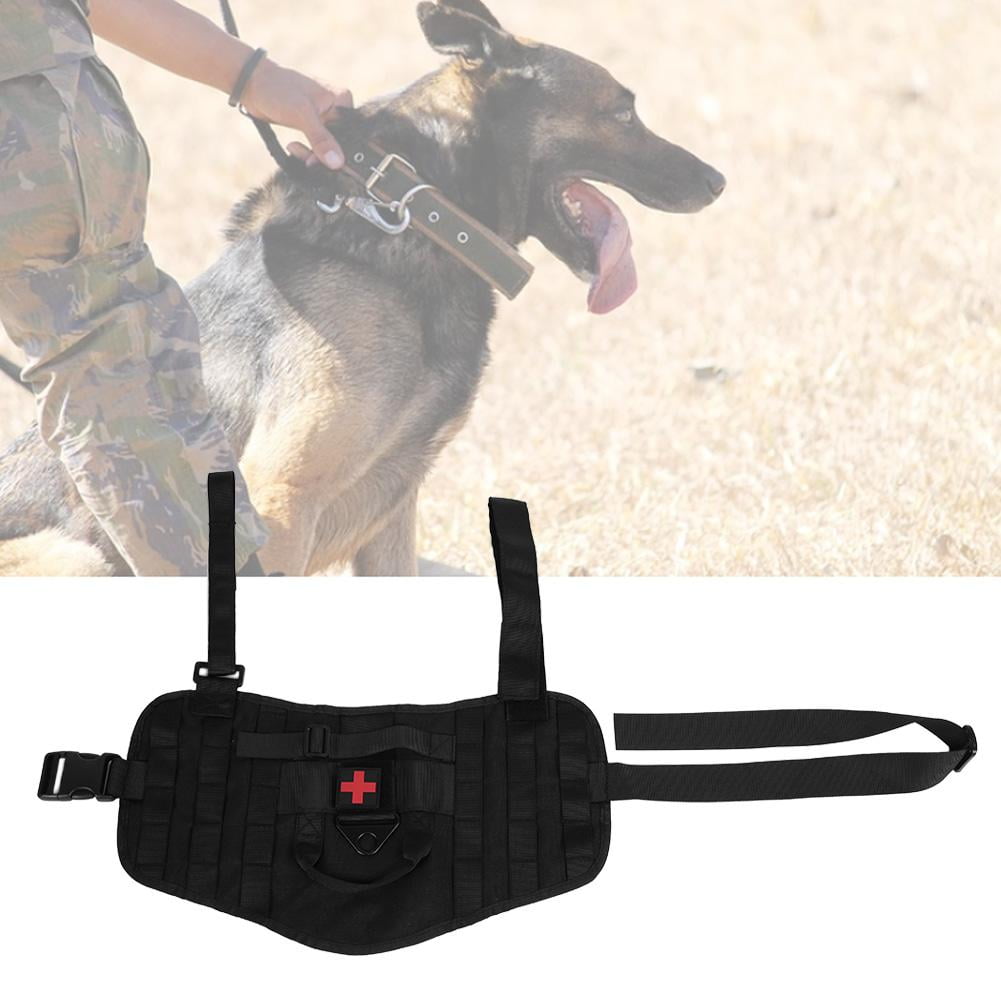 YLSHRF Durable Nylon Outdoor Tactics Dog Vest for Military Army Polices