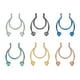 thumbnail image 4 of 1 Pcs Nariz Anillos de aro de calibre 18 no Piercing Clip de acero inoxidable en la nariz de imitación Septum Clicker Anillo Piercings Joyería para Mujeres Hombres, 4 of 8