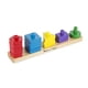 thumbnail image 5 of Tabla para Apilar y Clasificar Melissa & Doug 15 Piezas de Madera, 5 of 14