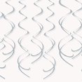 thumbnail image 3 of 30pcs Decorative Silver Plastic Twisted Trees, Pack of 6, 3 of 5