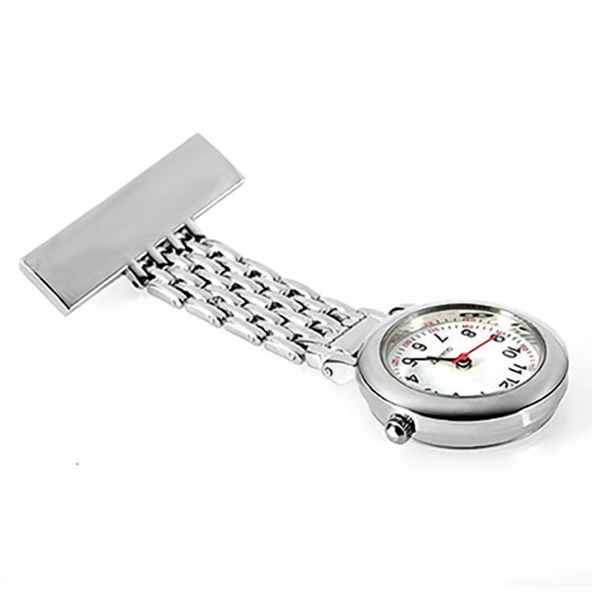 Nurse Watch for Nurses Doctors Nurse Watch Brooch Fob Pocket Watch Digital Watch Custom Watch for Nurse, Engraved Name Pocket Watch for  main image 3