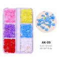 thumbnail image 2 of DUOYOU Nail Rhinestones and Charms Kit Flower Nail Gems Pearls Caviar Beads for Nail Art Beauty with Transparent Box Halloween Christmas Gifts, 2 of 10