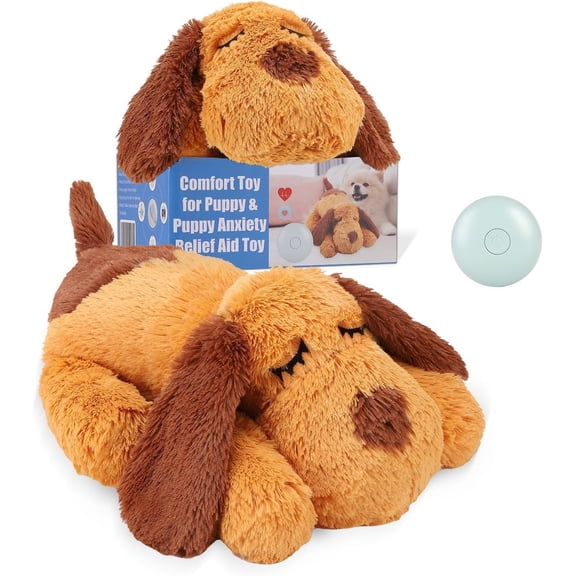 Heartbeat Puppy , Comfort Cuddler Pillow,    Calming Aid,Heartbeat Stuffed  for Dogs,Puppy Heartbeat  , Heartbeat  for Pet