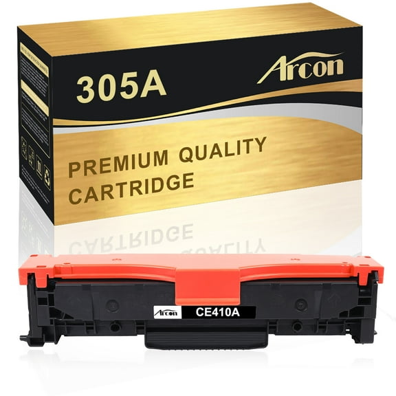 Arcon 1-Pack Compatible Toner for HP 305A CE410A works with HP LaserJet Pro 400 color M451dw M451dn 451nw M475dn 300 color MFP M375nw M351a Pro MFP M476nw M476dn M476dw (Black)