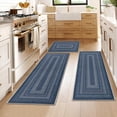 thumbnail image 6 of Ileading Boho Kitchen Rugs Sets 3 Piece with Runner Non Slip Kitchen Mats for Floor Washable Bohemian Runner Rug Set of 3, 6 of 15