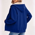 thumbnail image 5 of Mifsaly Womens Sherpa Fleece Lined Jackets Full Zip Hoodies Fall Winter Thermal Daily Going Out Athletic Casual Outfits with Pockets, 5 of 6