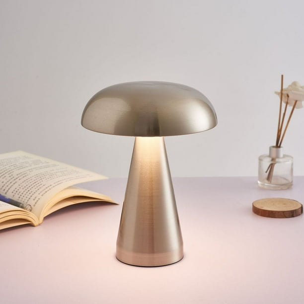 Xihbxyly Lámpara de Mesa Led, Brillo Regulable de 3 Niveles, Carga Usb, Luz Que Cuida La Vista, Diseño Moderno, Ideal para Mesita de Noche o Escritorio, Iluminación Ambiental para Interiores y Exteri