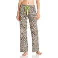 thumbnail image 1 of Pantalones de pijama P.J. Salvage Estampado de leopardo Mujer Beige Mediano, 1 of 2