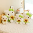 thumbnail image 2 of New Design Sunflower Hello KT Stuffed Animal Plush Doll Kawaii Sanrio Cartoon Peripheral Rag Children And Girlfriends Gift, 2 of 5
