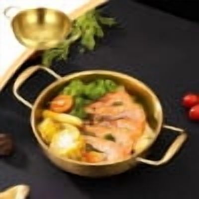 Giunmcul Stainless Steel Ramen Noodle Pot with Double Handles, 7.88in Inner Diameter Soup Cooking Pot for Induction and Gas Stove, Lightweight Pasta Boiler (Silvery)