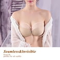 thumbnail image 2 of nine bull Sticky Bra Strapless Backless Bra Adhesive Invisible Lift up Bra Push up Bra for Backless Dress, 2 of 7