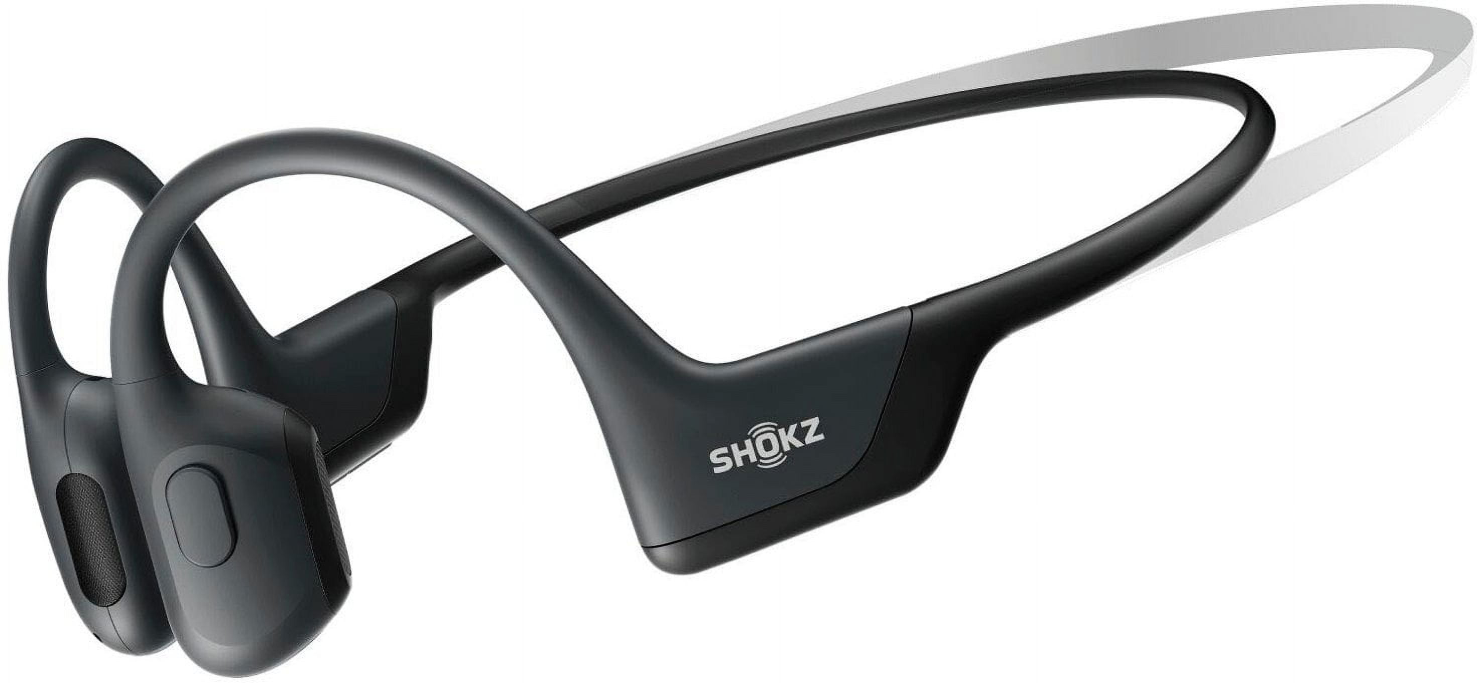 AfterShokz Aeropex Bluetooth Bone Conduction Sports Headphones Sweat Resistant Wireless with Mic Eclipse Blue Walmart