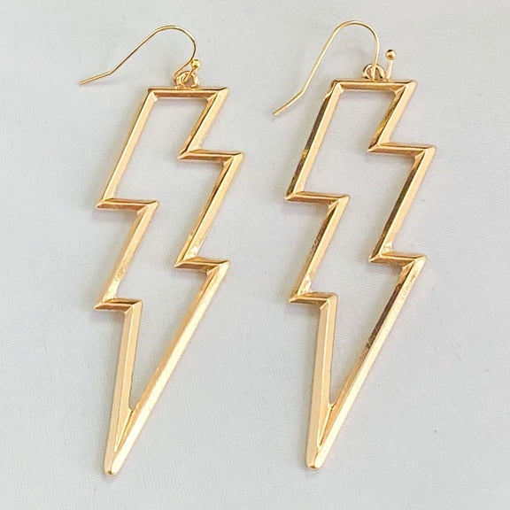 Open Bolt Drops Earrings