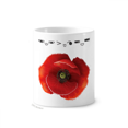thumbnail image 1 of Flor roja pintura Big Corn poppy Taza de cepillo de dientes, 1 of 3