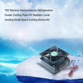 thumbnail image 3 of TEC Electron Semiconductor Refrigeration Cooler Cooling Plate DIY Radiator Local Cooling Small Space Cooling Device Kit, 3 of 4