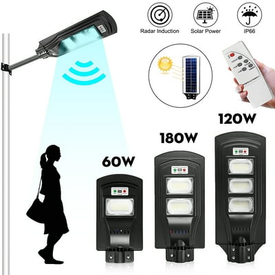 180W Outdoor Solar Street Light, 6000-6500K, Waterproof IPX66 PIR Motion Auto Sensor Light Garden Yard Wall Outdoor Street Light Lamp with Remote Control 180W Outdoor Solar Street Light, 6000-6500K, Waterproof IPX66 PIR Motion Auto Sensor Light Garden Yard Wall Outdoor Street Light Lamp with Remote Control
