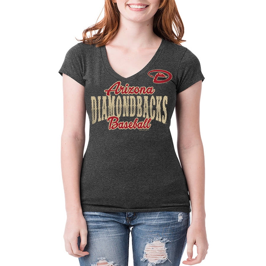 Arizona Diamondbacks Womens Short Sleeve Team Color Graphic Tee